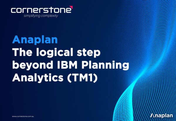 The logical step beyond IBM Planning